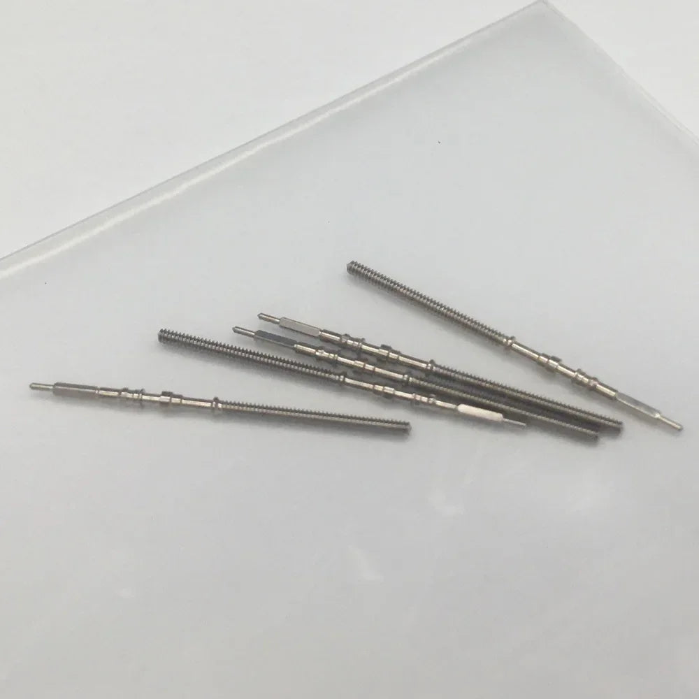 5pcs Watch Nh35a Movement Stem for SEIKONH35A NH36A Modification Replacement Parts Spare Stems Winding Stem Watch Movement Pin