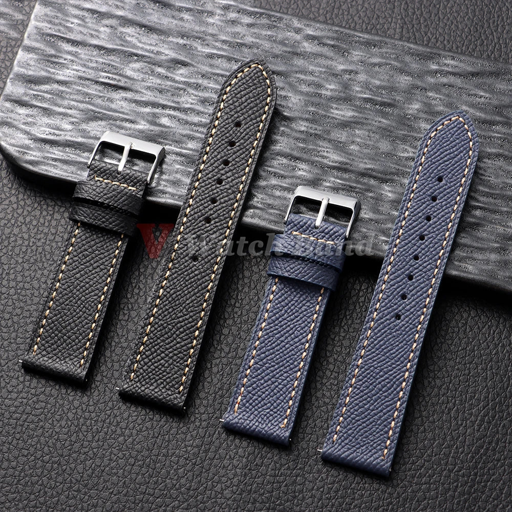 19mm 18mm 20mm 22mm Genuine Cowhide Strap for Seiko Watch Band Vintage Leather for Omega for Huawei Gt4 Bracelets Wrist Belt