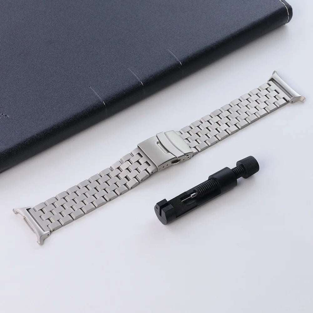 For Samsung Galaxy Watch Ultra Band Stainless Steel Bracelet For Galaxy Watch Ultra 47mm Correa Metal Business Watchband