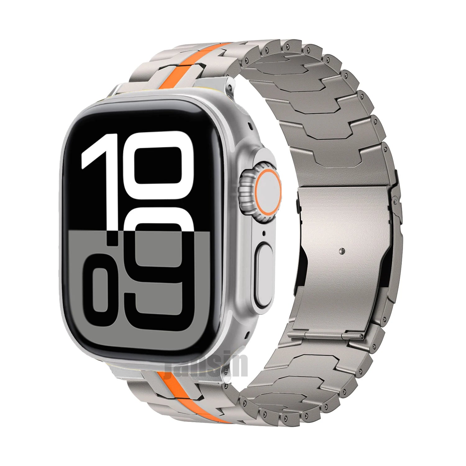 Titanium Strap For Apple Watch 10 46mm Business Wristband Bracelet For Iwatch 10 9 8 Ultra 49mm 44/42/45mm Wristband Accessories