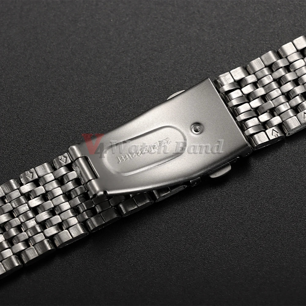 18/20/22mm Universal Adjustable Watchband for Rolex Diving Metal Belt Bracelet for Omega Solid Stainless Steel Strap for Seiko