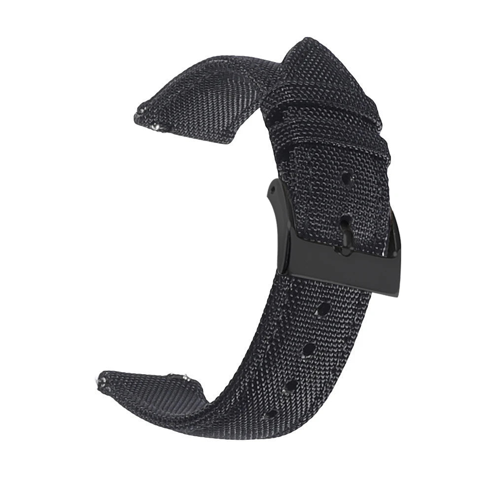 Waterproof Sailcloth Watch Band Quick Release Watch Strap 18mm 19mm 20mm 21mm 22mm 24mm Nylon Watchband for Blancpain for Omega