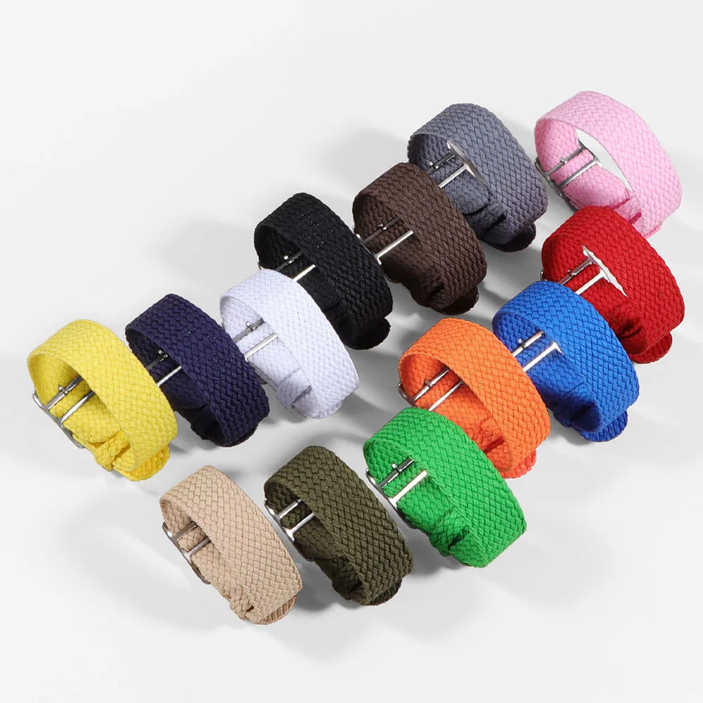 14/16/18/20/22mm Nylon Watch Strap 20mm for Omega 007 Replacement Band for Rolex Premium Soft Straps Universal Sports Watch Band