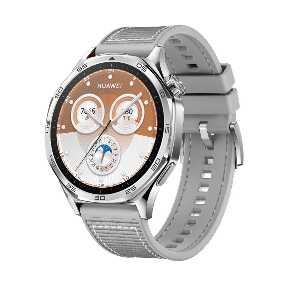 Silicone Band For Huawei GT6 46mm Watchband Replaceable Sport Bracelet For Huawei GT5 GT6pro 46mm GT4 GT2e Wristband Accessories