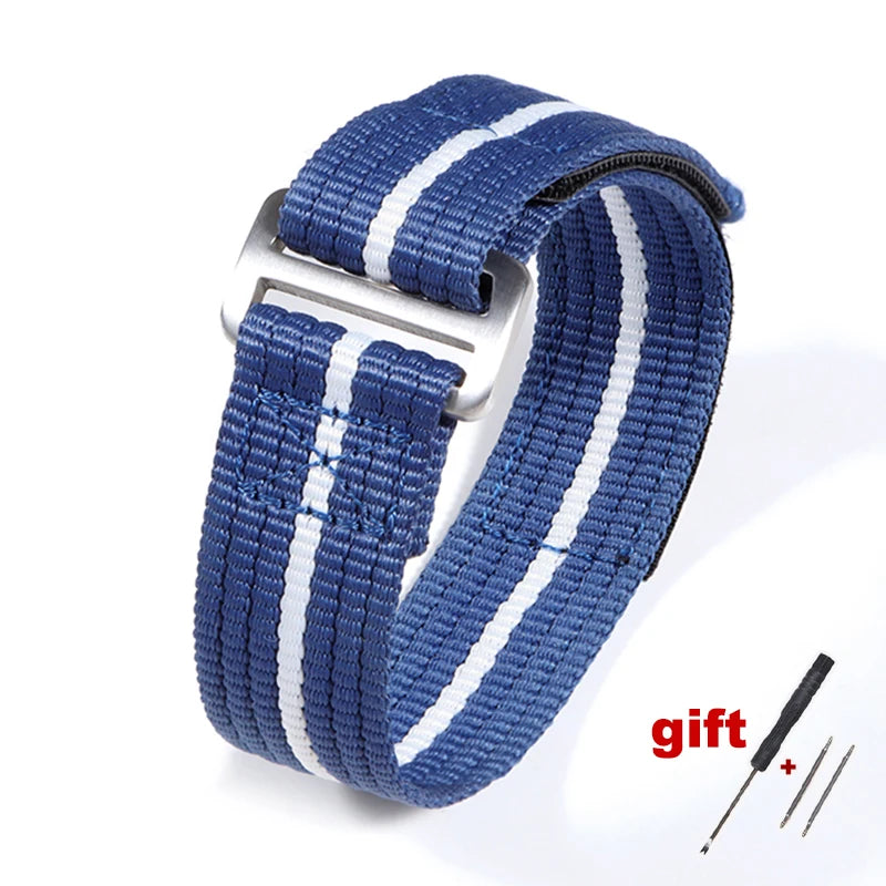Nylon Strap for Tudor Military Sport Wrist Band for Seiko 20mm 22mm Canvas Watch Band for Omega Men Women Replacement Bracelet
