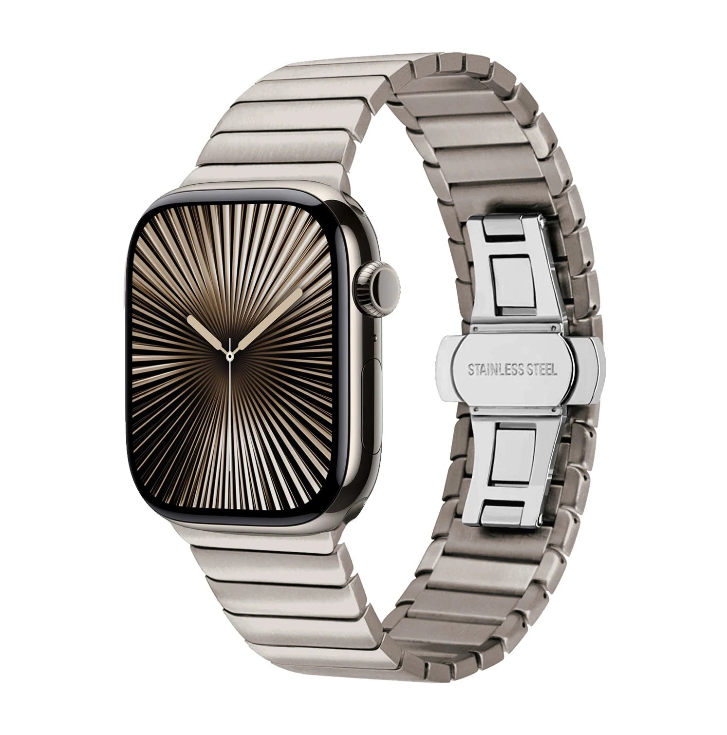 Stainless Steel Bracelet For Apple Watch Ultra 3 49mm Series 10 11 46 42mm Strap Metal Correa For Iwatch SE3 40mm 44mm 45mm 41mm