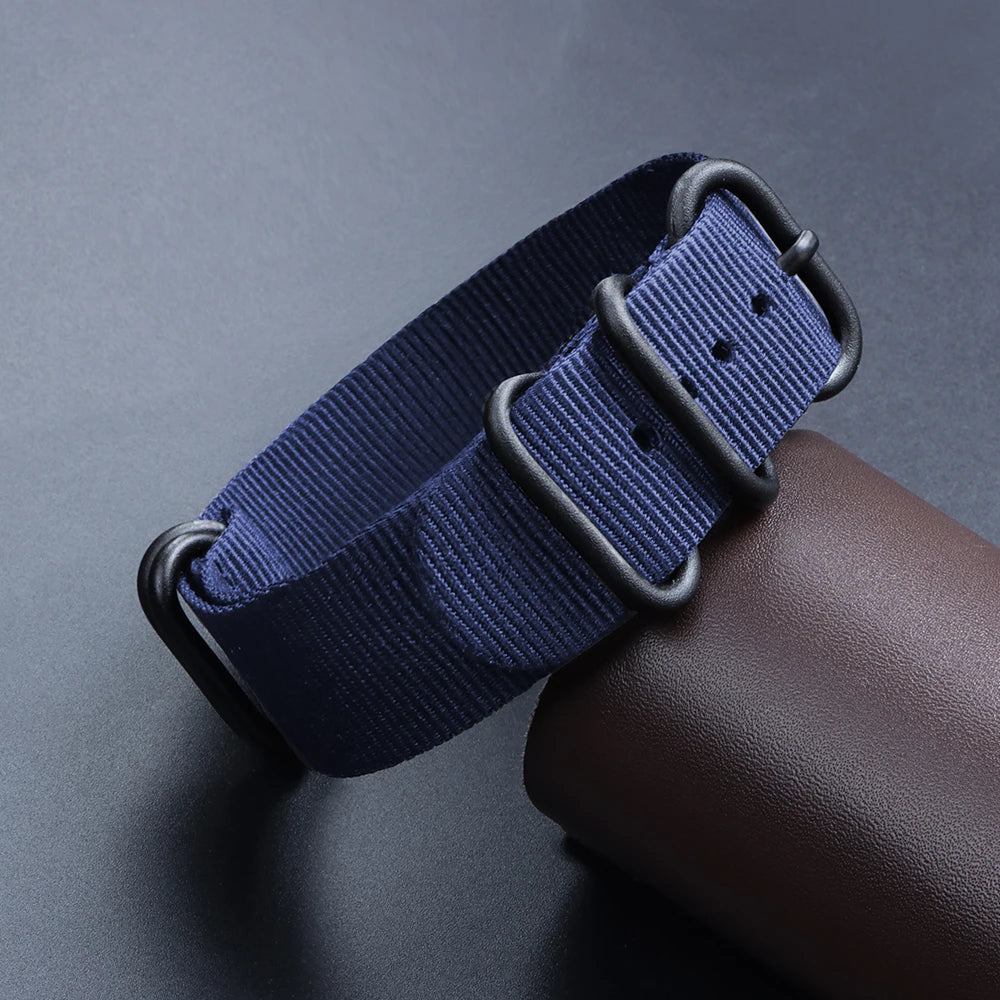 18mm 20mm 22mm Strap for Seiko High Quality Nylon Watch Band for Omega Army Sport Bracelet Replacement Military Casual Watchband