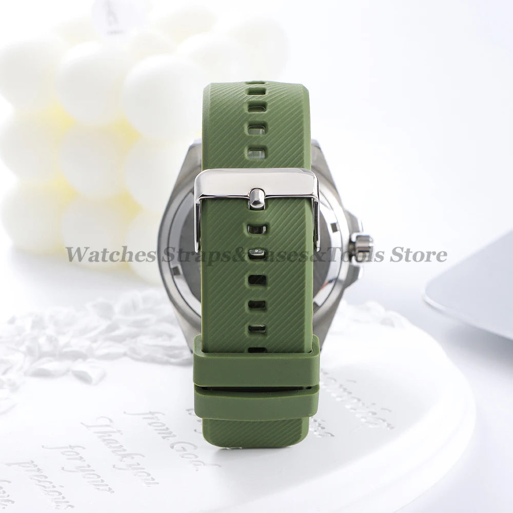 Soft Silicone Watchband Strap 18mm 19mm 20mm 21mm 22mm for Omega for Seiko Quick Release for Smartwatch Men's Universal Bracelet