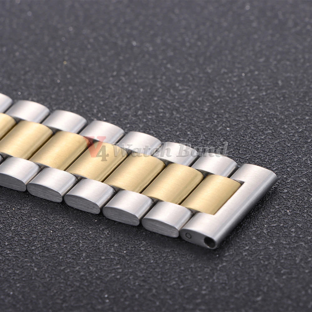 22mm 20mm Watch Band For Samsung Galaxy Watch 7/6/5/4/3 40mm 44mm S3 Active2 Huawei Watch GT4 GT3 Gt2e Stainless Steel Band