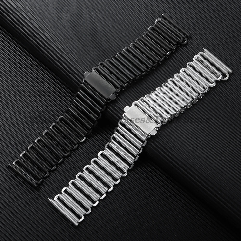 18mm 20mm 22mm Quick Release High Quality Stainless Steel Watch Strap for Huawei WatchGT4/GT5 Universal Men Bracelet Accessories