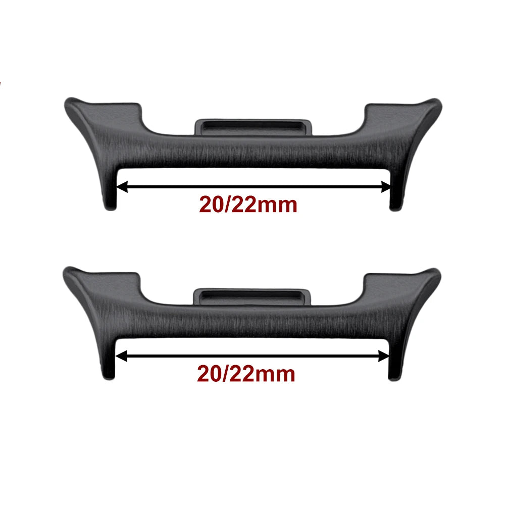 1pair Watch Adapter for Samsung Galaxy Watch 8 Classic Watchband Stainless Steel Connector for Galaxy Watch8 20mm 22mm Adapters