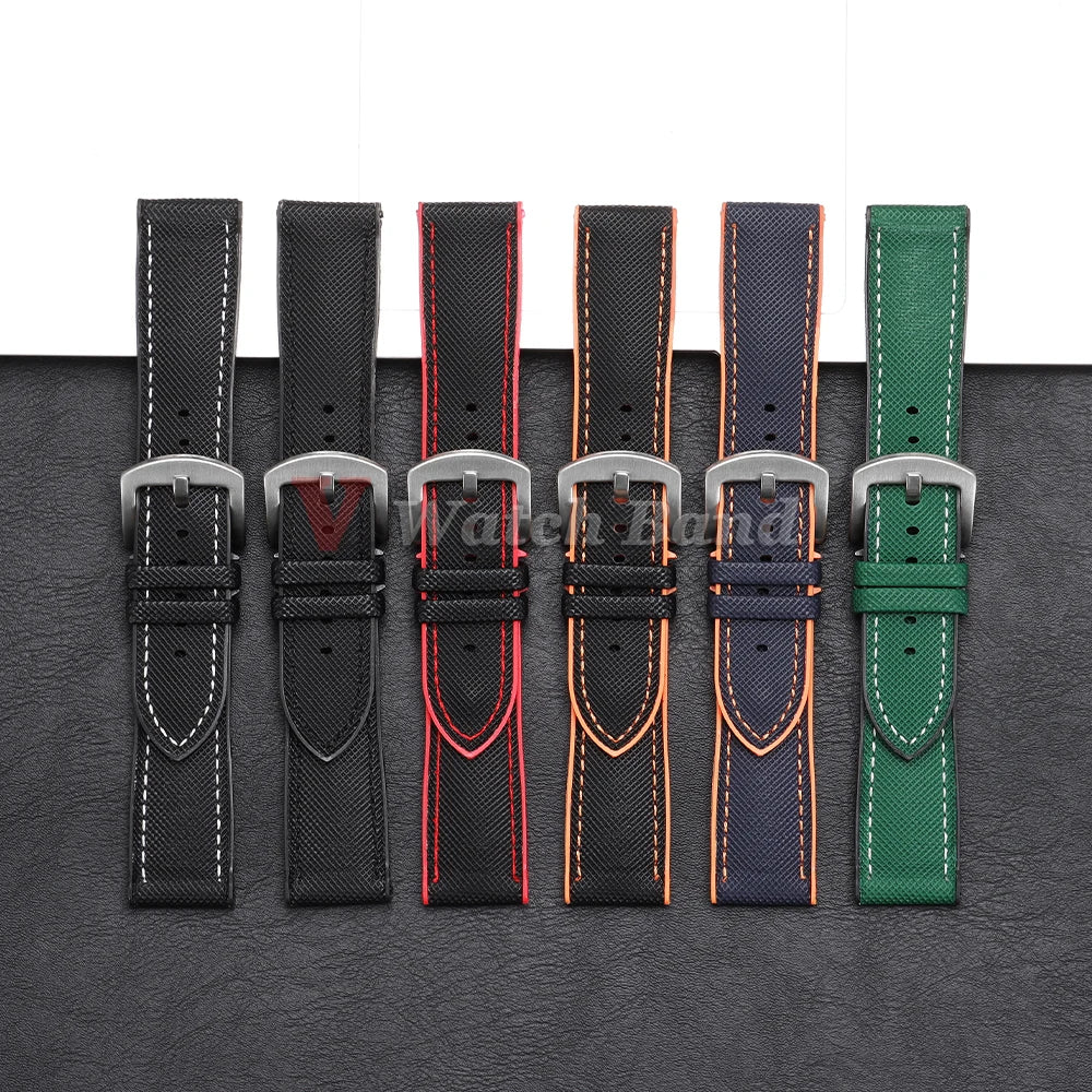 Watch Band for Omega for Swatch Joint for MoonSwatch Strap for Seamaster 300 Men Women 20mm Rubber Silicone Strap Wrist Bracelet