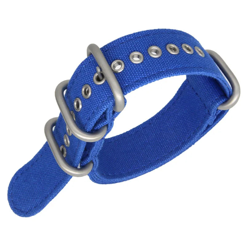 18mm 20mm 22mm Nylon Canvas Strap Band Ring Buckle for Omega Sport Universal Bracelet for Huawei Watch Gt2 Gt3 Watch Accessories