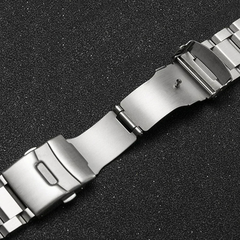 Metal Strap Stainless Steel Bracelet for Seiko Watch Luxury Buckle for SEIKO Wristband 19mm 21mm 25mm 18mm 20mm 22mm 24mm