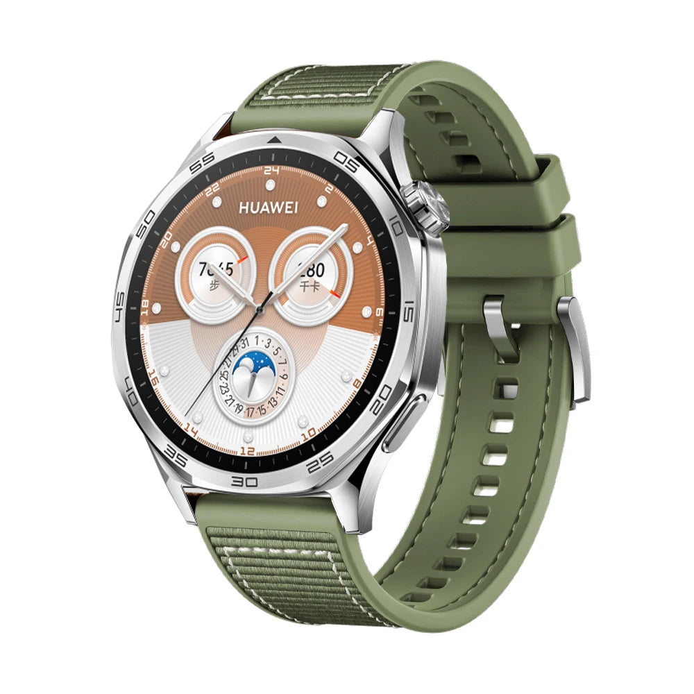 Silicone Band For Huawei GT6 46mm Watchband Replaceable Sport Bracelet For Huawei GT5 GT6pro 46mm GT4 GT2e Wristband Accessories