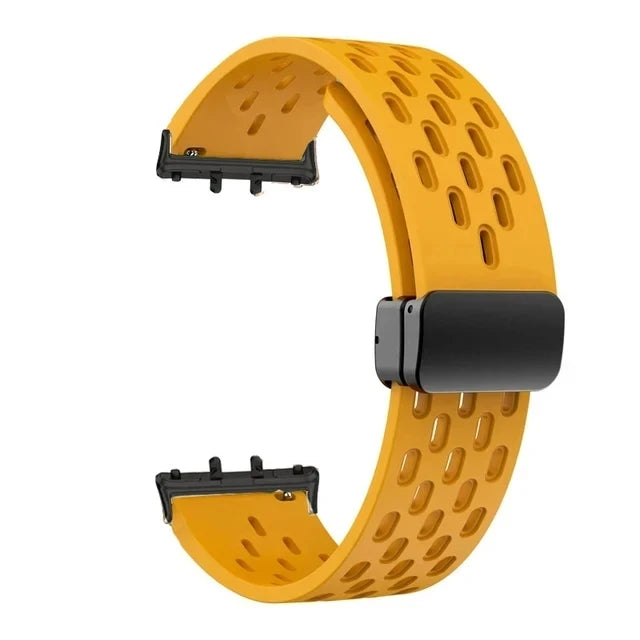 Magnetic Band For Samsung Galaxy Fit 3 Bracelet Breathable Sport Wristband For Samsung Galaxy Fit 3 Smartwatch Strap Correa