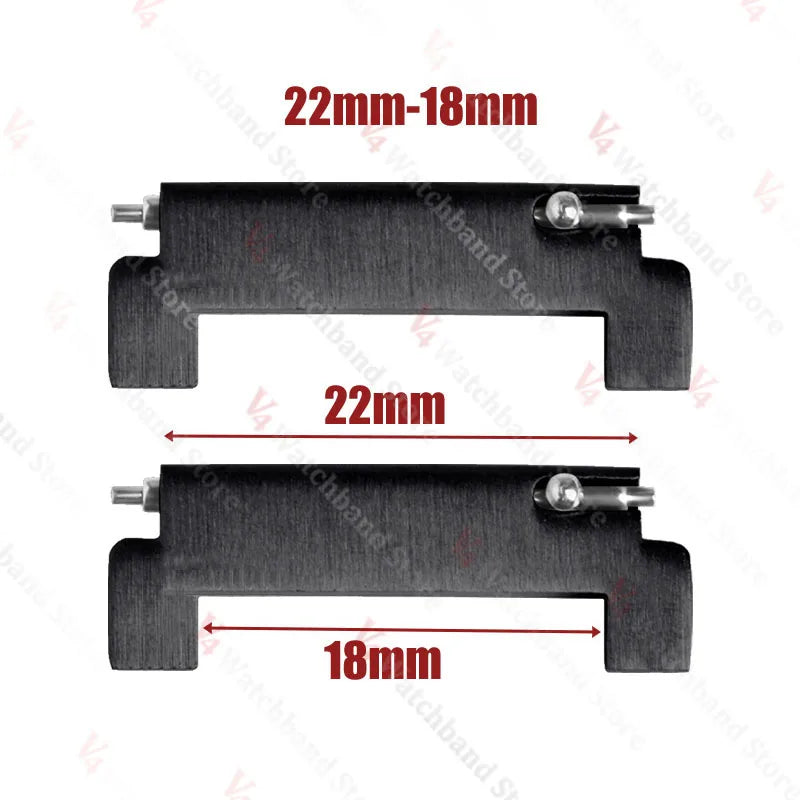 1 Pair Quick Release Pins Connectors WatchBand Accessories Watch Strap Adapter 18mm To 20mm 22mm,20mm To 18/20/22mm,22mm To 22mm