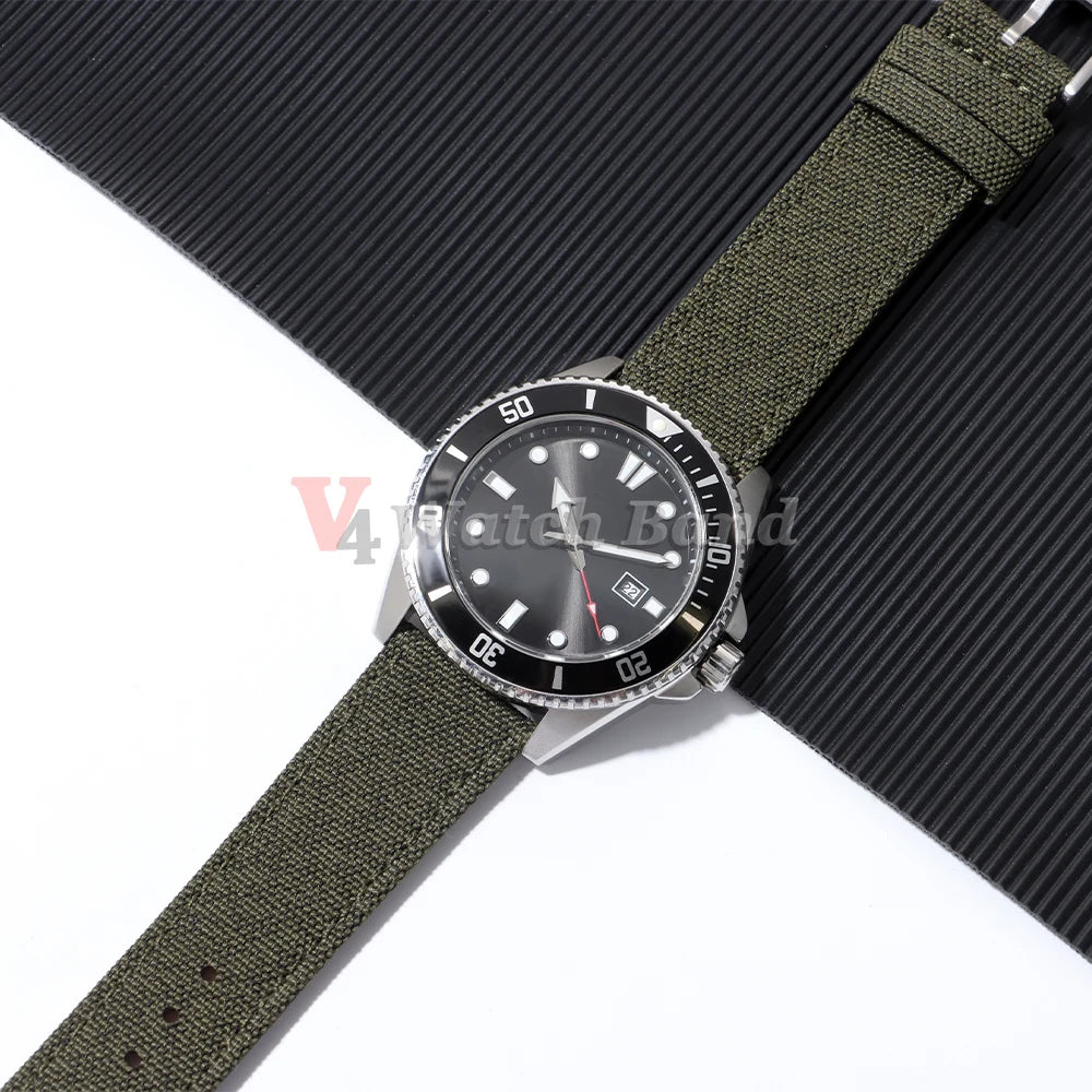 High Quality Quick Release Watch Band for Seiko Quick Release Watchband for Samsung Galaxy Watch 6/5/4 Canvas Universal Straps