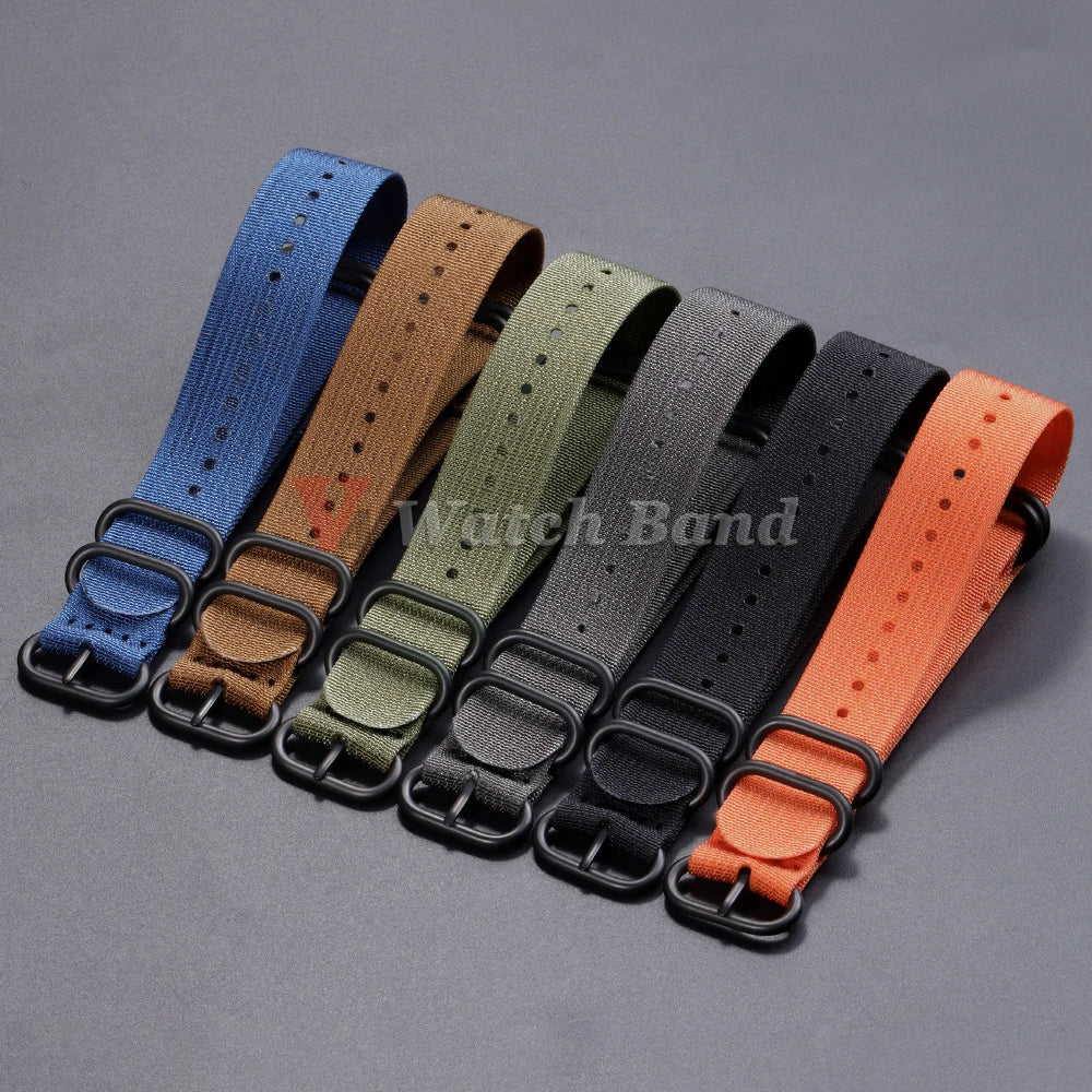 High Quality Durable Nylon Watch Band for Omega Strap for Seiko Military Casual Bands Replace Army Sport Bracelet 20mm 22mm 18mm