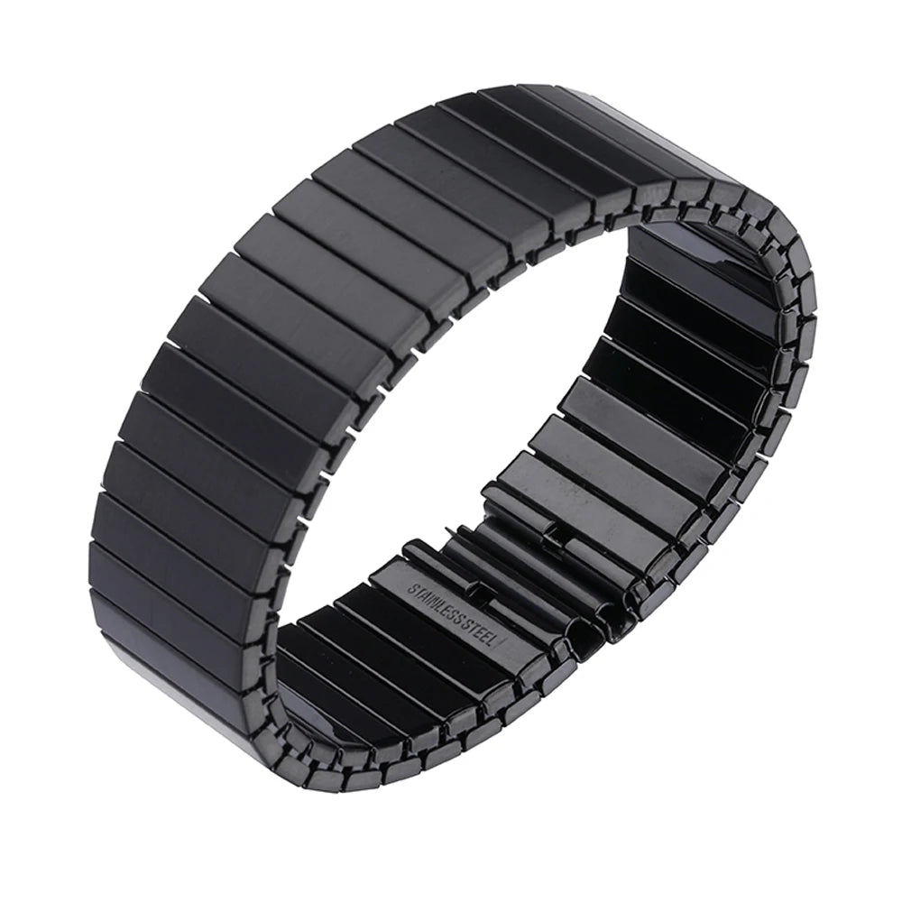 Elastic Strap for Samsung Galaxy Watch 6 5 4 3 45mm 40mm 42 44 46 Expansion Steel Watch Band for Huawei Watch GT2 GT3 42mm 46mm