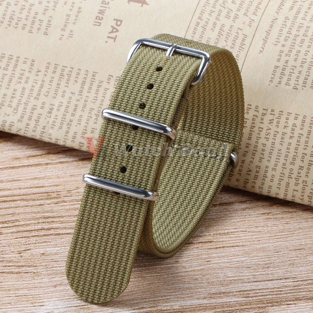 High Quality Nylon Watch Band for Omega 20mm 22mm 18mm Strap for Seiko Military Casual Watchband Army Sport Bracelet Replacement