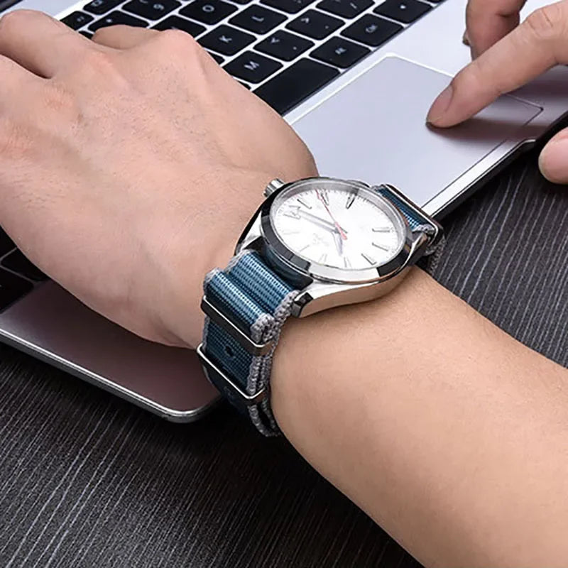 Nylon Watch Strap for Seiko for Military Men Sport Watchband for Rolex Bracelet for Omega for Seamaster 300 Belt 18mm 20mm 22mm