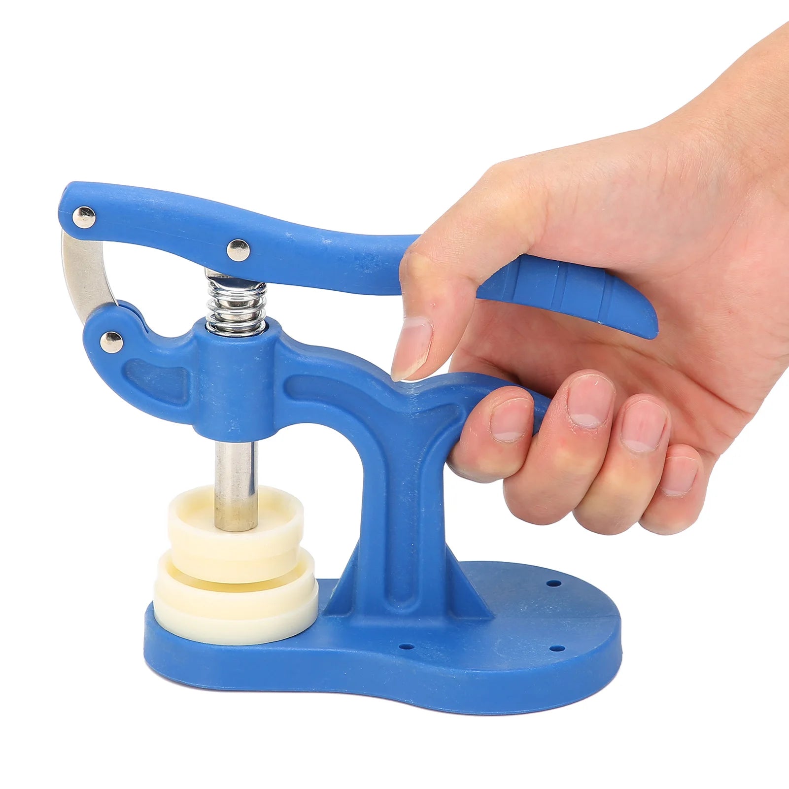 Watch Repair Tool Kit for Watchmaker 12pcsWatch Back Press Tool Set Nylon Prevent Slip Fitting Dies Nylon Watch Case Closer