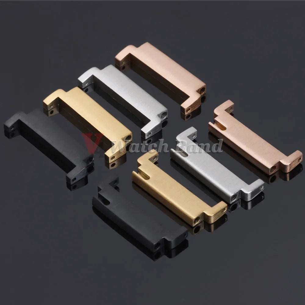 1 Pair Quick Release Pins Connectors WatchBand Accessories Watch Strap Adapter 18mm To 20mm 22mm,20mm To 18/20/22mm,22mm To 22mm