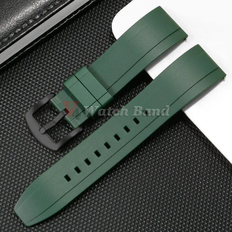 Quick Release Rubber Watch Strap for Citizen for Seiko20mm 22mm 24mm Premium Silicone Band for Omega Replace Bracelet for Tissot