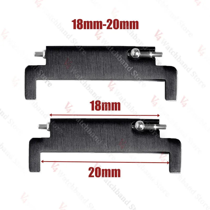 1 Pair Quick Release Pins Connectors WatchBand Accessories Watch Strap Adapter 18mm To 20mm 22mm,20mm To 18/20/22mm,22mm To 22mm