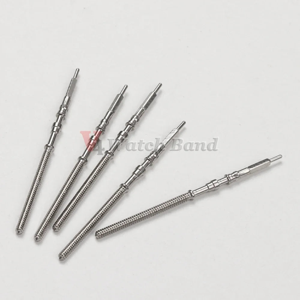 5pcs Watch Nh35a Movement Stem for SEIKONH35A NH36A Modification Replacement Parts Spare Stems Winding Stem Watch Movement Pin