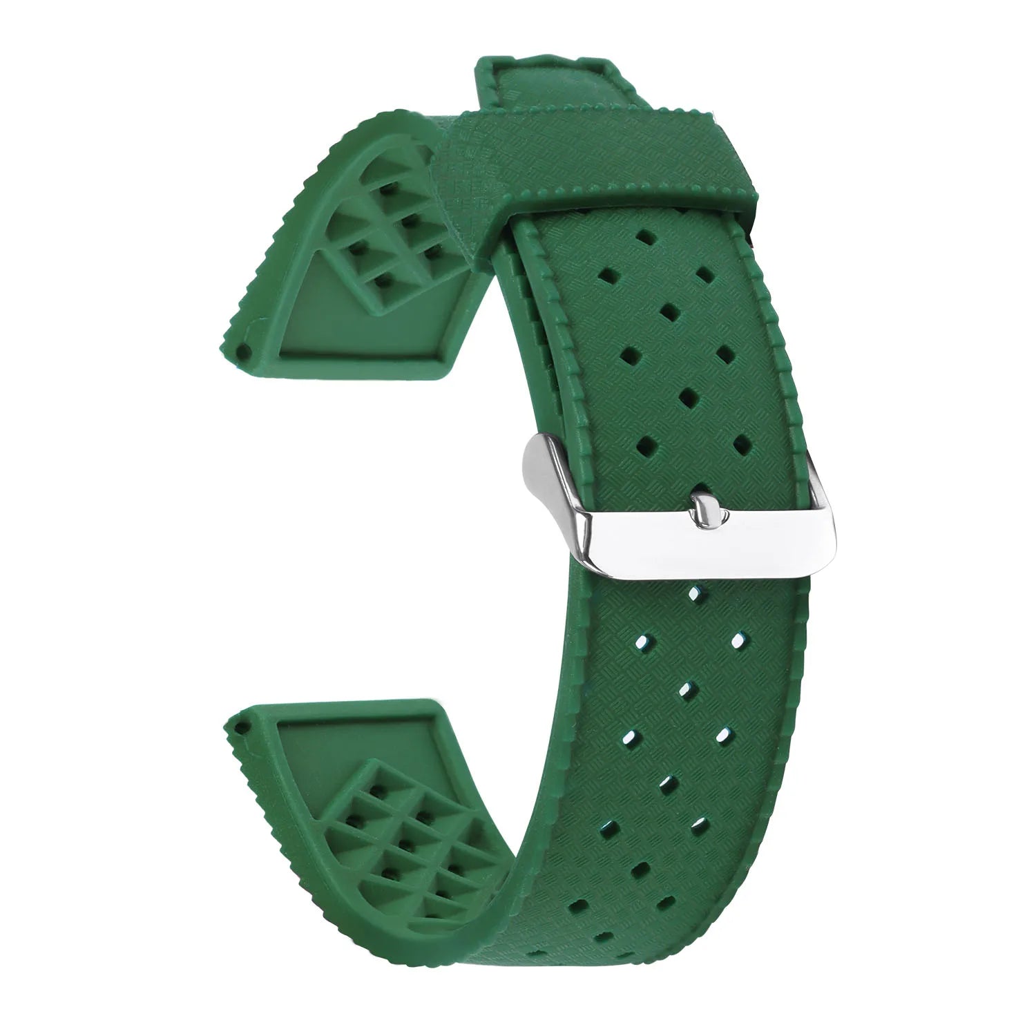 Tropic Strap for Seiko for Citizen for Oris Bracelst Tropical Silicone Strap Quick Release Watch Band 20mm 22mm