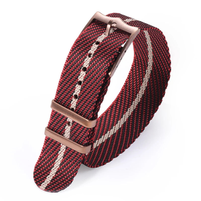Universal Strap for Seiko Watchband for Rolex Bracelet for Omrga Canvas Nylon Band 22mm 20mm Wristband Watch Band Belt