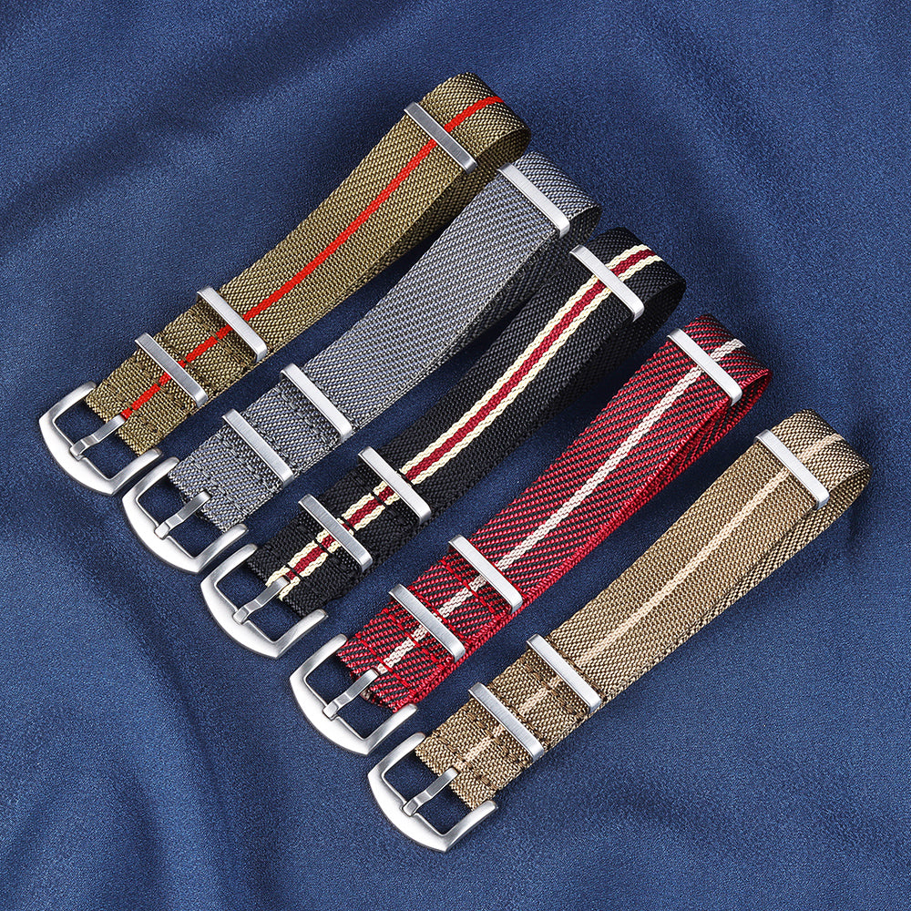 Universal Strap for Seiko Watchband for Rolex Bracelet for Omrga Canvas Nylon Band 22mm 20mm Wristband Watch Band Belt