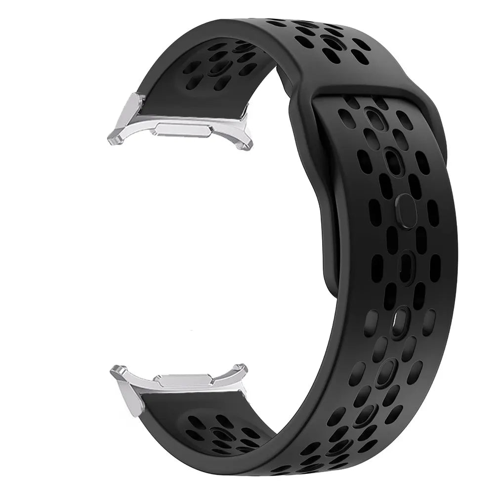 For Galaxy Watch Ultra 1 2 47mm 2025 Band Silicone Bracelet For Samsung Watch 8 40 44mm 8Classic LTE 46mm Smartwatch Accessories