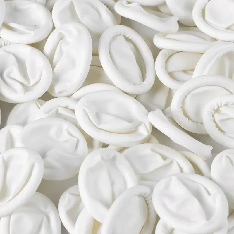 100pcs Disposable Latex Rubber Finger Cots Sets Watch Repair Tools Fingertips Protector Gloves for Watchmaker Watch Repair Tool