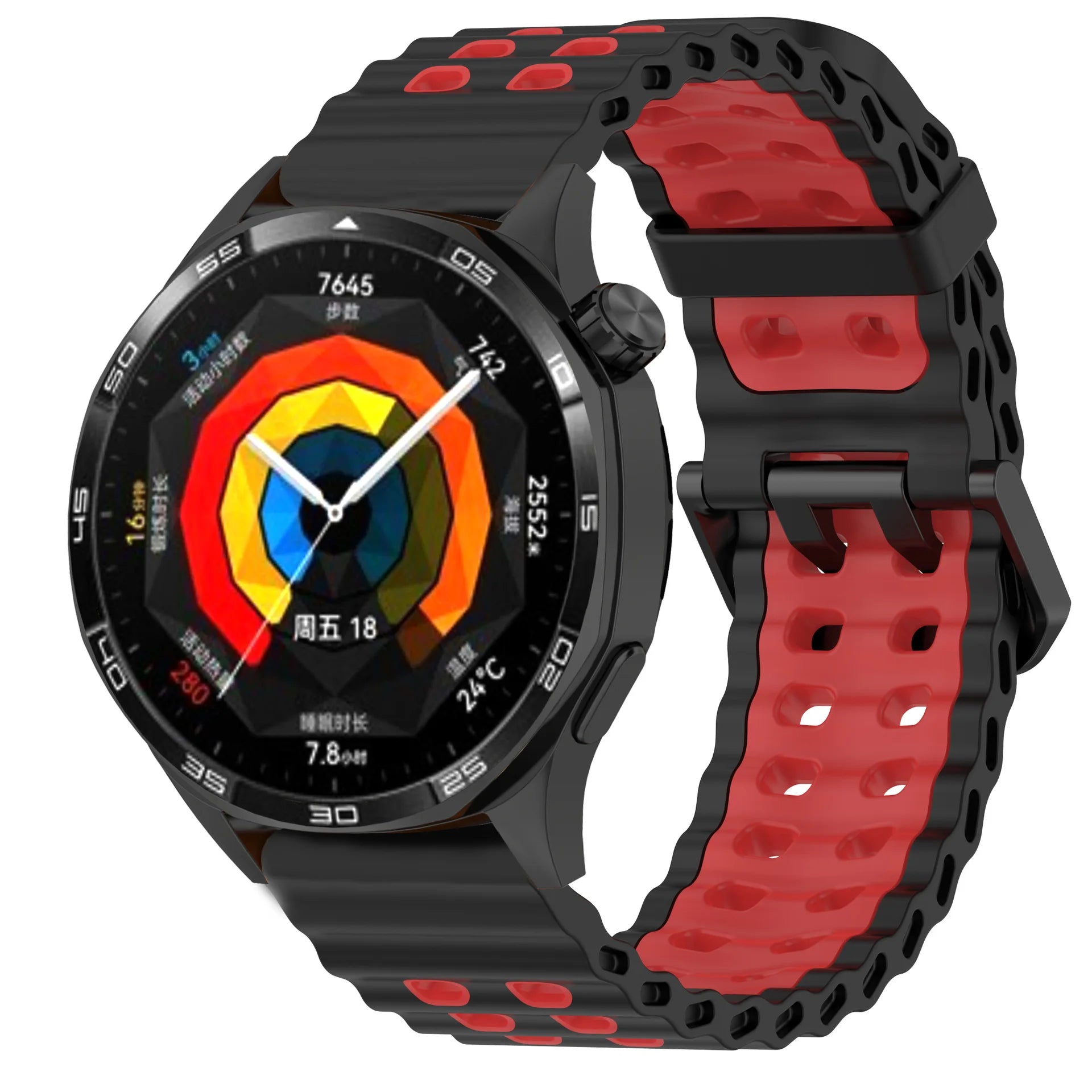 For Huawei Watch 5/GT5pro 46mm GT2e Correa Silicone Band 22mm Strap For Huawei GT4 GT3 46mm GT2pro Amazfit GTR 47mm Watchband
