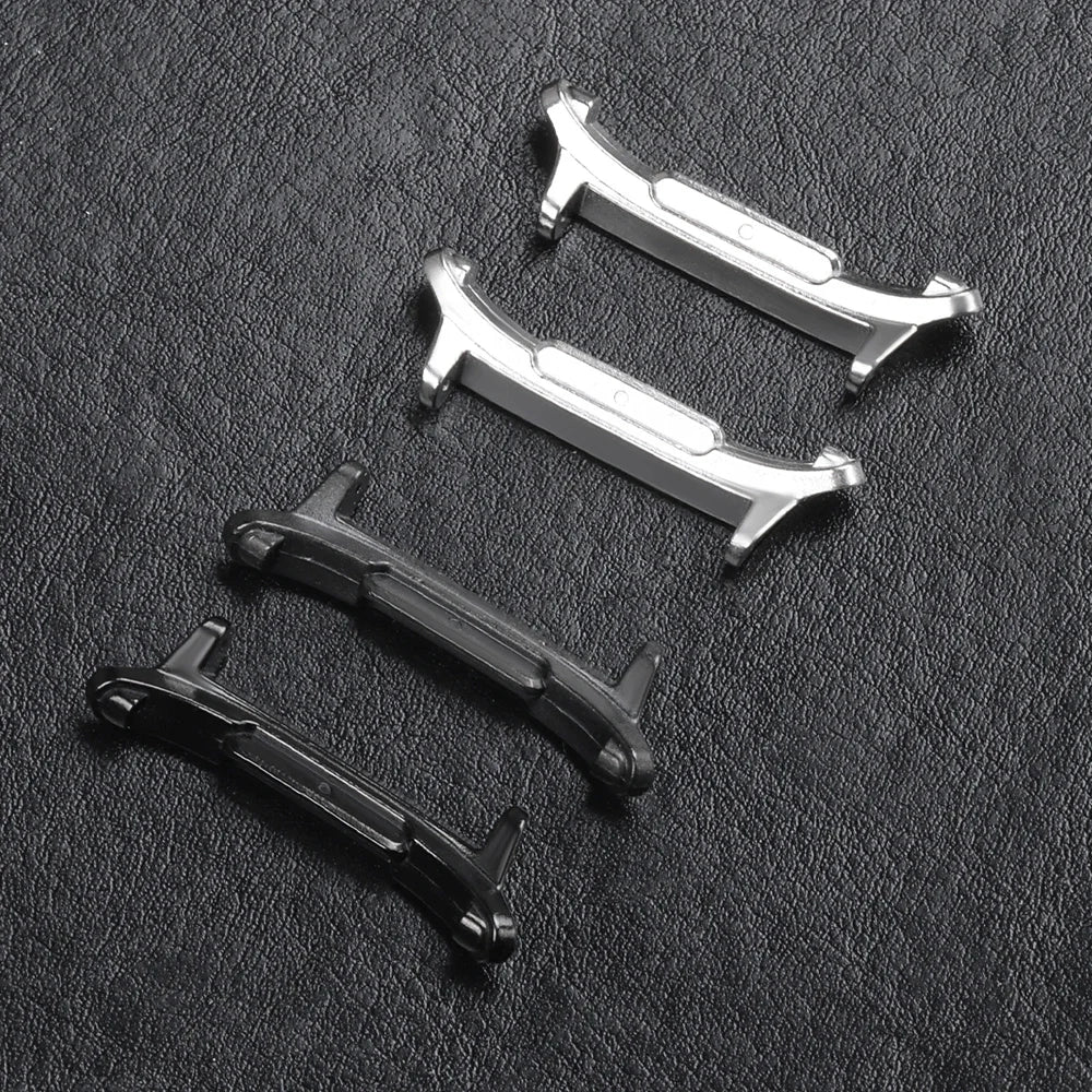 2pcs Metal Connectors for Samsung Watch7 Ultra 20mm 22mm 24mm Adapter for Samsung Galaxy Watch7 Ultra 47mm Men Watch Accessories