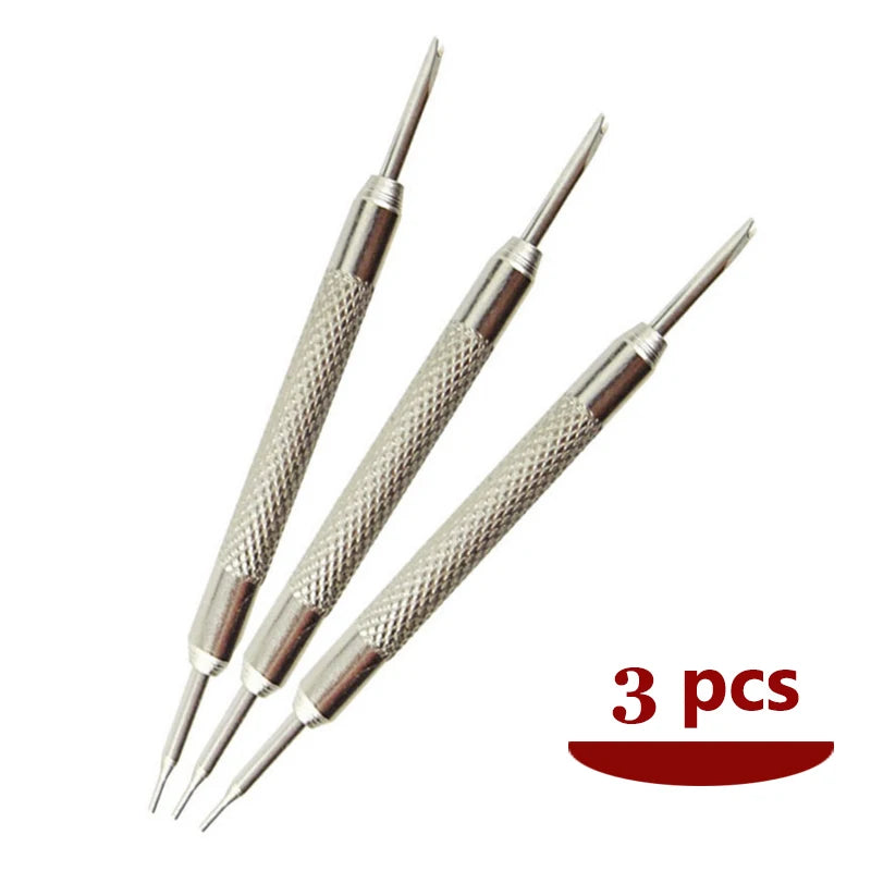 1/2/3pcs Metal Watch Band Repair Tool Stainless Steel Bracelet Watchband Opener Strap Spring Bar Connecting Pin Remover Tool