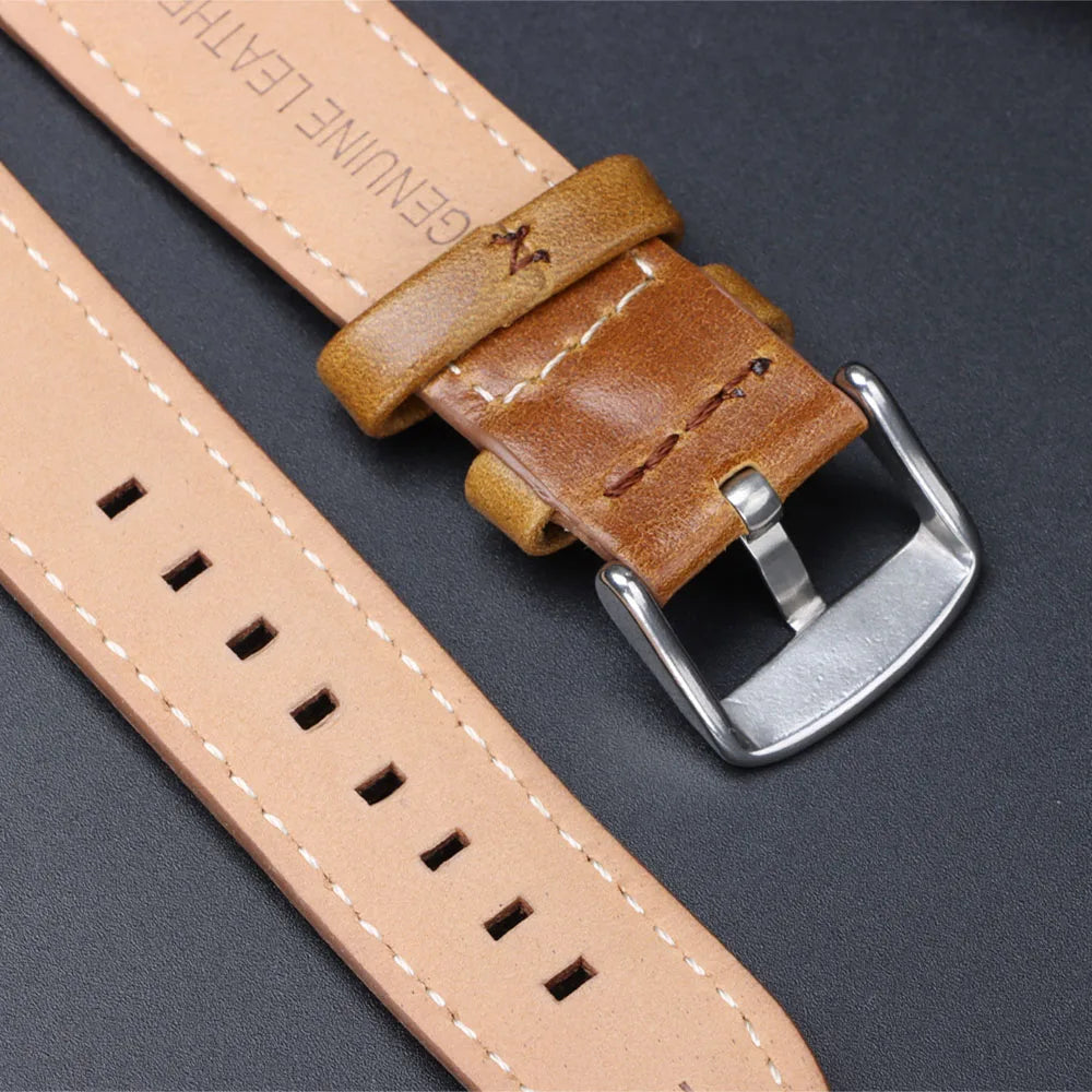 Universal Leather Strap for DW Daniel Wellington Watch Band 17mm 18mm 20mm 22mm Meninos Assistem Genuine Leather Watchband