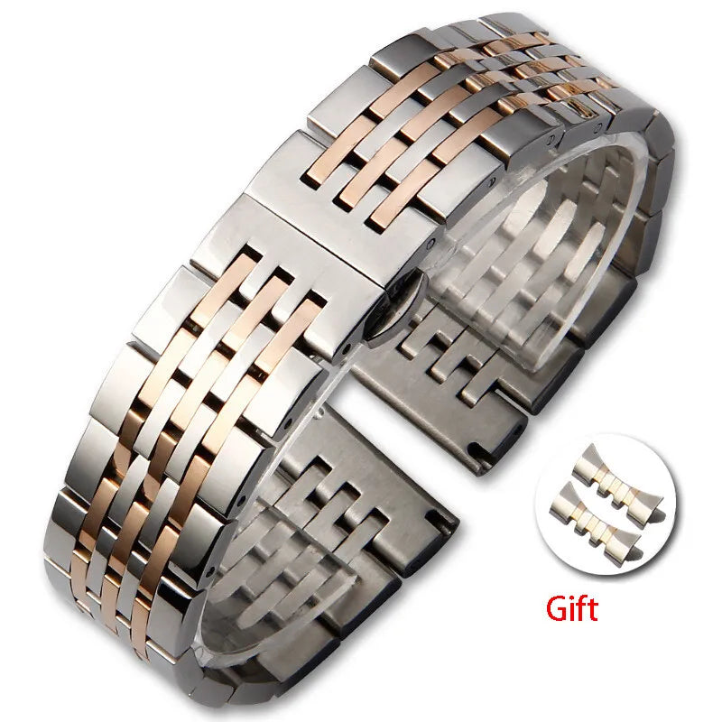 Stainless Steel Wacth Strap for Tissot for Citizen for Longines for Seiko Watch Band 12/14/16/18/19/20/22/24mm Wristband