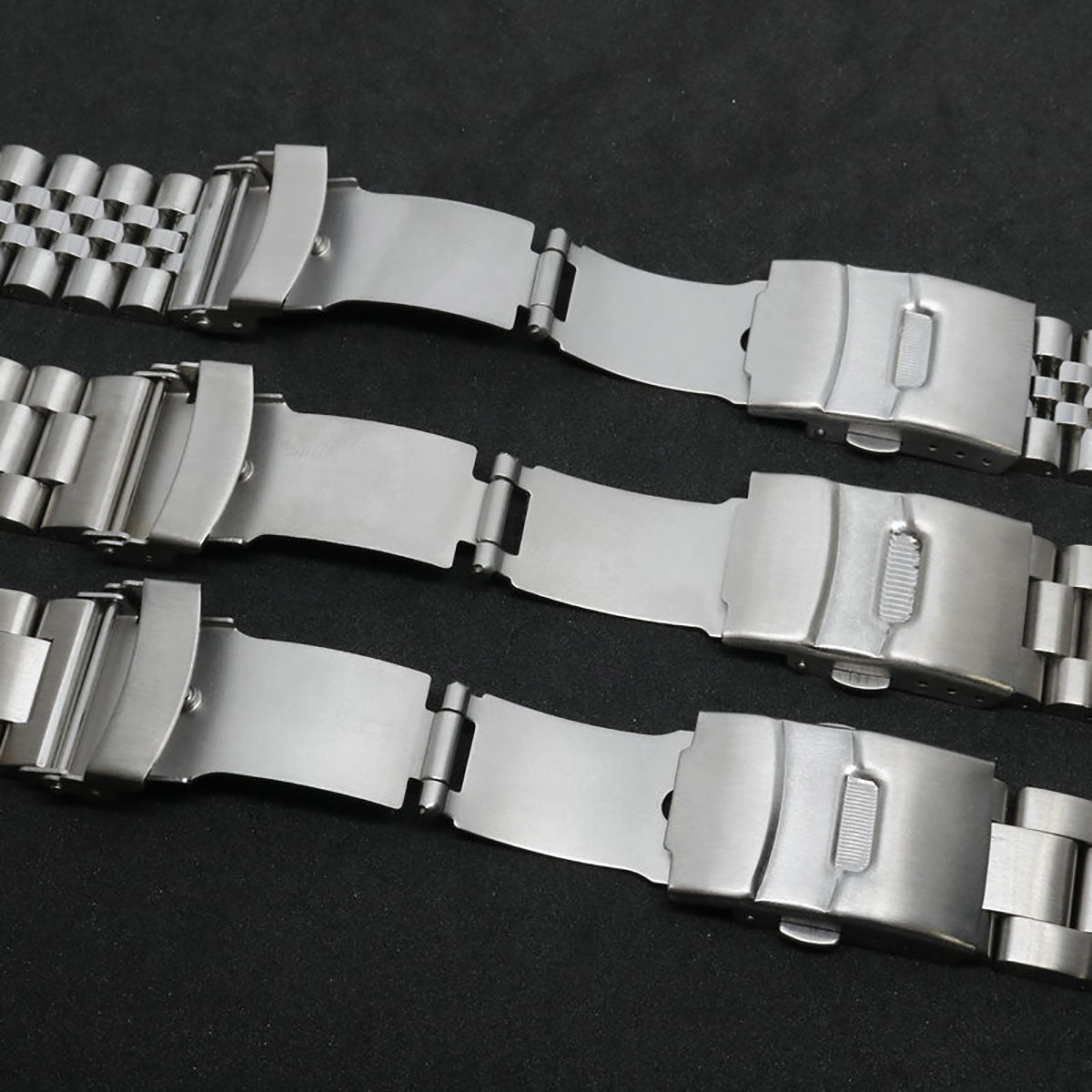 Curved Strap for Seiko Luxury Solid Stainless Steel Watch Band 18/19/20/21/22/24/26mm Arc End Belt Men Watch Accessories