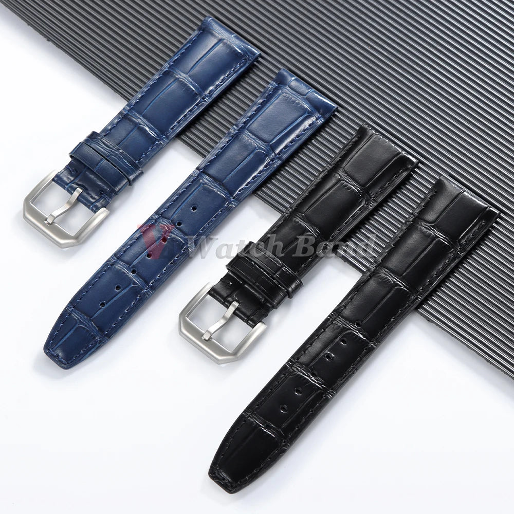 20mm 21mm 22mm Cowhide Watch Strap Genuine Belt for IWC Pilot Portugieser Portofino Watchband Bracelet Men Watch Accessories
