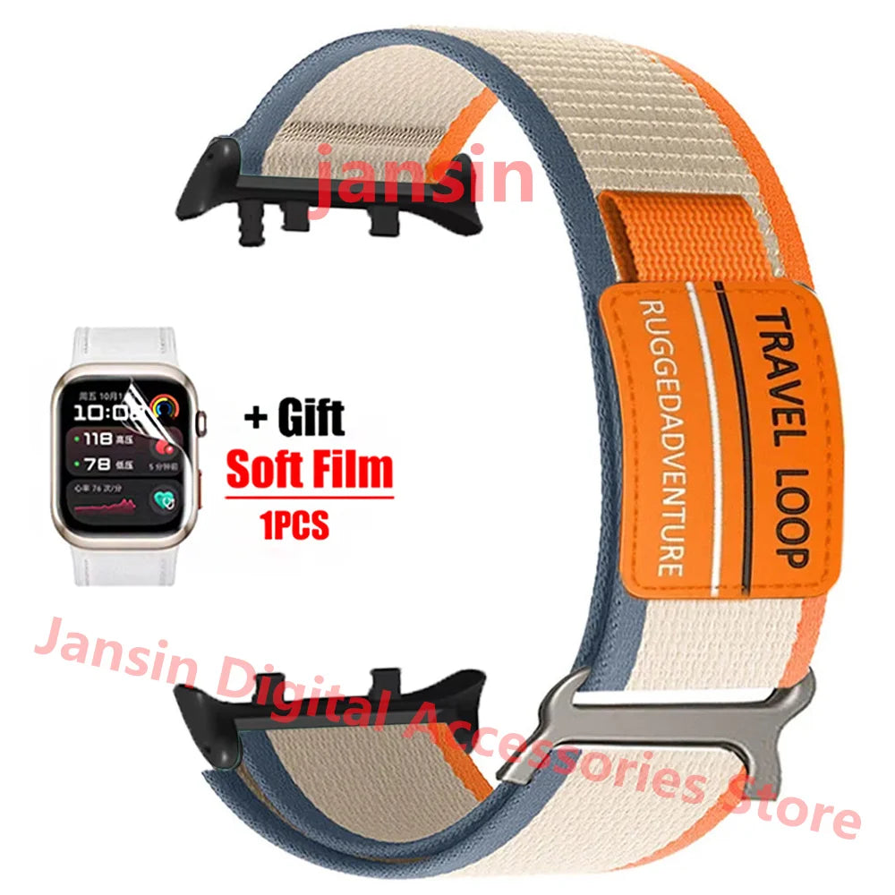 Nylon Loop Bracelet For Huawei Watch D2 Correa Sport Wristband For Huawei Watch D2 Strap Replaceable Soft Film Accessories