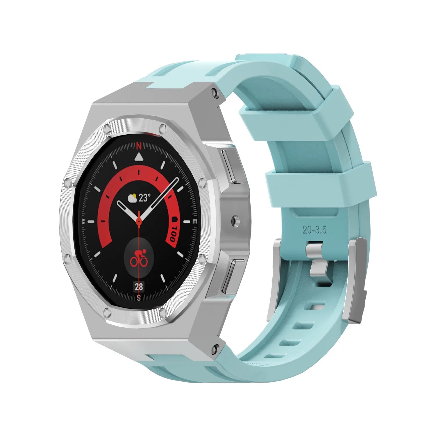 Mod Kits Case For Samsung galaxy watch 5 44mm 5pro 45mm Stainless Steel Strap Metal Cover Frame Galaxy watch 4 44mm Accessories