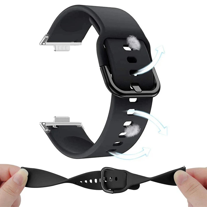 Colorful Sport Band For Huawei Watch Fit 3 Silicone Watchband Strap For Huawei Fit 3 Watchband Replaceable Wristband Accessories