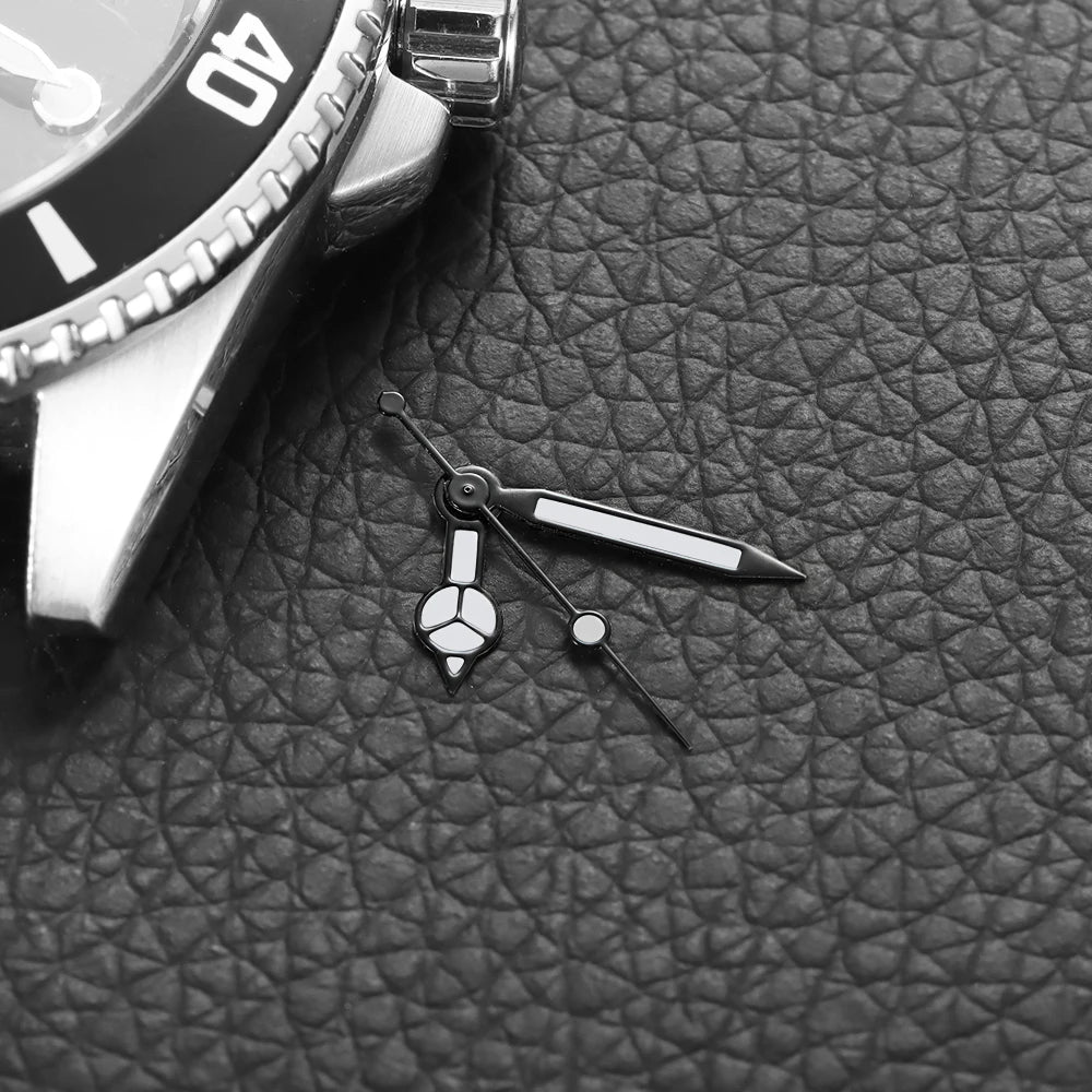 NH35 Silver Submariner Hands Nh35 Lumen Pointer Mercedes Diver Hands for Seiko Watches Replacement Part NH35 NH36 4R 7S Hands