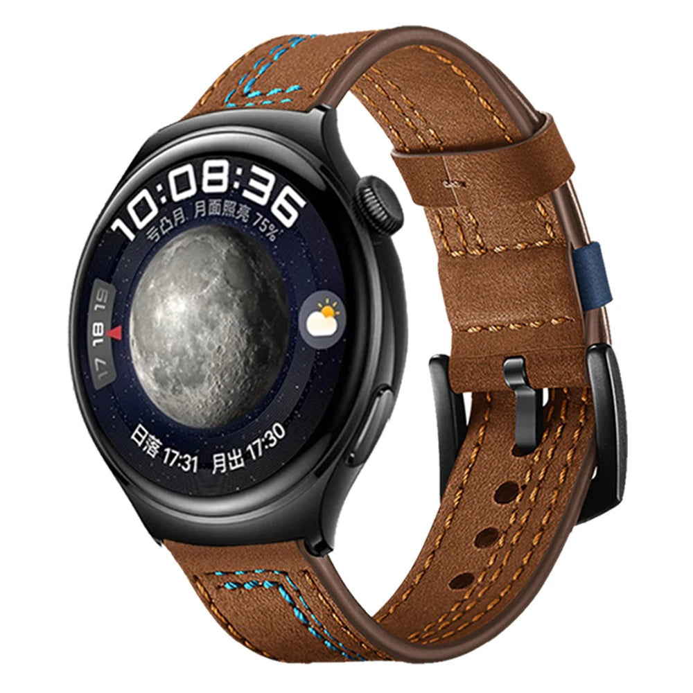 Leather Strap for Huawei Watch 4 Pro Band Wristband for Huawei Watch 4 Pro Strap WatchBand Correa Replacement Accessories