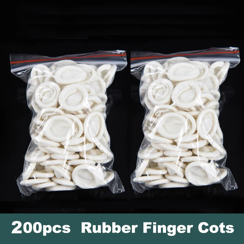 100pcs Sterile Disposable Powder  Industrial Electronic Latex Fingertips Protector Gloves Watch Repair Tool for Watchmaker Kit