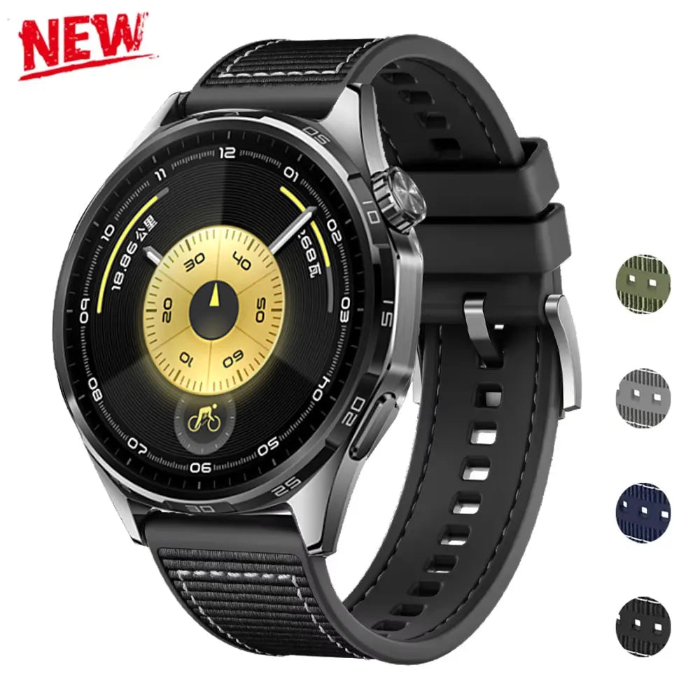 Silicone Band For Huawei GT6 46mm Watchband Replaceable Sport Bracelet For Huawei GT5 GT6pro 46mm GT4 GT2e Wristband Accessories